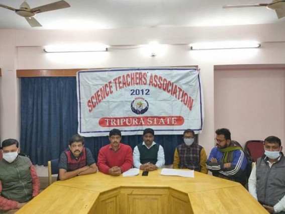 Regularized TBSE Science Teachers (2012) praised Tripura BJP Govt for handing over TBSE Schools to CBSE